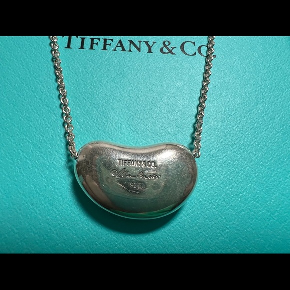 Tiffany & Co. Large 20mm Elsa Peretti Bean Necklace - Picture 5 of 6
